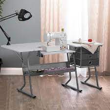 Check spelling or type a new query. Studio Designs Eclipse Ultra Sewing Machine Craft Table Cabinet Grey White Walmart Com Walmart Com