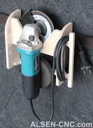 www alsen cnc com french cleat grinder flexhalter winkelschleifer makita bosch 125 150 werkzeug aufbewahrung werkzeug arbeitsraum in der garage