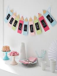 Girlande Zum Schulanfang Einfache Und Tolle Anleitung Wunderweib Diy Schule Schulanfang Einschulung
