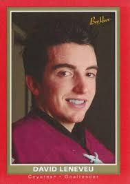 2005-06 Bee Hive RED #125 DAVID LENEVEU