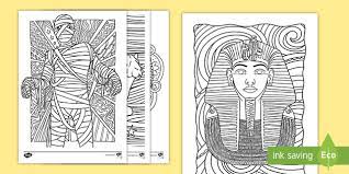 Select from 35715 printable crafts of cartoons, nature, animals, bible and many more. Egyptian Mindfulness Colouring