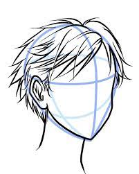 Drawing Short Hair In Manga Letraset Blog Creative Opportunities How To Draw Hair Guy Drawing Anime Hairstyles Male