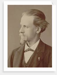 Portrait of the composer Louis Albert Bourgault-Ducoudray, 1888