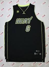 I admit that i'm a fan of king james and that biases my review, but this is an extremely well made jersey and the sizing was perfect as indicated on the label. Adidas Lebron James Jersey Men S 2xl Black Neon Miami Heat Limited Edition Ebay