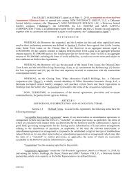 Founded on october 25, 1999, the company conducts most of its business through its insurance subsidiaries and other affiliates.12. Execution Version Second Amendment Dated As Of April 1 2019 This Am