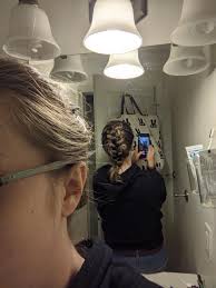 Section off the hair that you want to braid. At Thirty Years Old I Finally Decided To Learn How To French Braid My Hair It S Messy As Hell But At Least I Did It Album On Imgur
