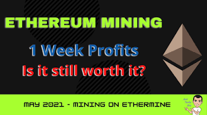 Well,nvidia rtx 3060 ti is becoming very popular on nicehash! Ethereum Mining 1 Week Profits May 2021 Is It Still Worth It Youtube