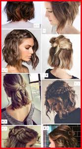 The volume of the hair will add to the fullness and make up for the lack of length. Wedding Hairstyles For Short Hair Updos Hair Hairstyles Short Updos Wedding Short Hair Updo Romantic Short Hair Short Wedding Hair