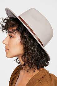 Wythe Leather Band Felt Hat Curly Hair Styles Hair Reference Curly Hair Styles Naturally