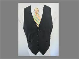 New men's high fashion zoot suit with vest two side vents 35 length turquoise. Sz M Navy Blue Pinstripe Mens 897 Suit Vest Waistcoat Gem