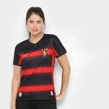 12x de r$16,46 10% de desconto pagando com pix, com aprovação imediata (recomendado) ver mais detalhes. Camisa Sport Recife I 20 21 S N Estadio Umbro Feminina Vestuario Esportivo Magazine Luiza
