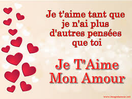 Je T Aime Mon Amour