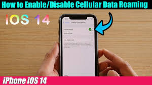 This wikihow teaches you how to turn on your iphone's roaming data, which lets you connect to the internet while out of range of your carrier's. Iphone Ios 14 How To Enable Disable Cellular Data Roaming Youtube