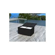 Coffre De Jardin Resine Tressee Noire In 2019 Products Coffre De Jardin Coffre Tresse