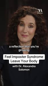 The #impostersyndrome rebrand we all need 🌱 #anxiety #inspiration from  @Dr. Alexandra H. Solomon