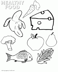 Food coloring pages are an easy way to introduce your child to foods from across the globe. Free Food Coloring Pages For Children Coloring Pages Printable Com