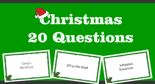 Oct 14, 2021 · here are 50 fun christmas trivia questions with answers, covering christmas movie trivia, holiday songs, and traditions for adults and kids. Christmas 20 Questions Team Holiday Party Game