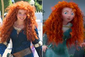 Thanks to turtle for inspiration. Disneyland S Princess Merida Looks Just Like The Real Thing