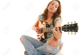 Check spelling or type a new query. Woman Sitting Indian Style Playing A Guitar Isolated On White Stock Photo Picture And Royalty Free Image Image 5680638