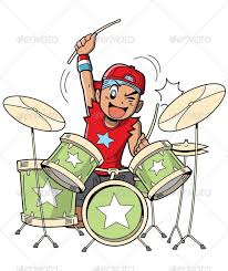 The floor tom is created from rectangles. Anime Manga Drummer Drums Cartoon Drums Art Drum Drawing