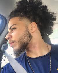 How To Do A Man Bun With Short Curly Hair Likes 28 Comments Damon Gang Damoncrodgers On Instagram Update I Found A Barber Thank You Guys Fo Mixed Curly Hair Curly Hair Men Long Curly Hair Men