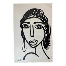 Field of Pansies, Large Painting by Beekman