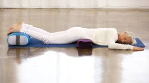 4 Restorative Yoga Poses To Soothe Holiday Stress Have A To Do List That Could Rival Santa S It S Easy To F Restorative Yoga Poses Yoga Postures Yoga Therapy