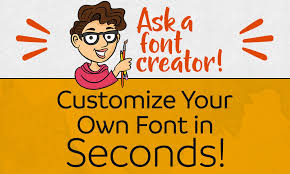 This font has 1 variant available. Ask A Font Creator Customize Your Own Font In Seconds The Font Bundles Blog