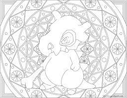Cubone coloring page from generation i pokemon category. Adult Pokemon Coloring Page Cubone Adult Pokemon Coloring Pages Full Size Png Download Seekpng