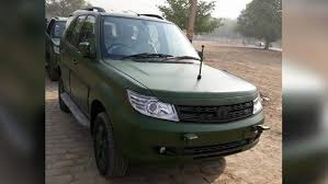 Tata Safari Storme Army Edition Spotted Specifications Features And More Details Drivespark News