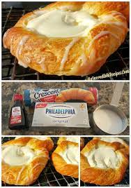 Crescent Cheese Danishes Recipe Recipes Dessert Recipes Food