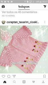Necibe Sener Adli Kullanicinin Kiz Bebekler Panosundaki Pin Orgu Desenler Bebek Yelek