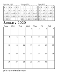 You can print on regular paper size but we recommend to print on letter, a4, a3 or legal paper size. Download 2020 Printable Calendars