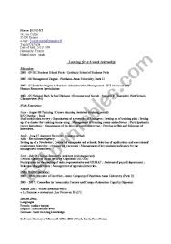 How To Work On A Cv Esl Worksheet By Bretagne
