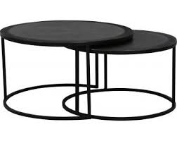 Couchtisch S 2 O65x37 O75x41 Cm Talca Lote Antik Edge Light Living Tisch Couchtische Wohnen