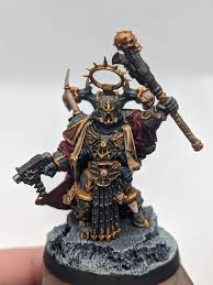 my kitbashed dark apostle is complete ready to pray that 1 to hit for my possessed warhammer40k warhammer models warhammer chaos legion