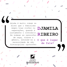 A pessoa que sofre preconceito fala por si, como protagonista da própria luta e. Facebook