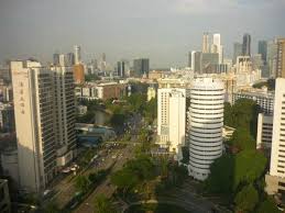 View From Window Towards Havelock Road Clarke Quay Picture Of Holiday Inn Singapore Atrium Tripadvisor