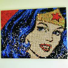 600 x 1600 jpeg 91 кб. Embroidery Cross Stitch Wonder Woman Cross Stitch Kit Crafts Coccinelli De