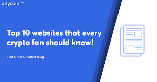 When discussing the crypto market, people often pay attention to its high volatility. Top 10 Websites That Every Crypto Fan Should Know About Anycoin Direct