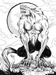 Just click to print out your copy of this halloween werewolf coloring page. Howling Werewolf Picture Coloring Page Coloring Sun