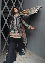 Sapphire Embroidered Unstitched 2 Piece Suit Sp17w2 Sublime Flora A