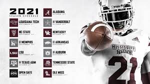 Updated results with final scores will be added throughout the season. 2021 Football Schedule Unveiled Mississippi State