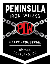 Farication, maching shop, engineering services, electrical machine automation, cam, large capacities. Peninsula Iron Works