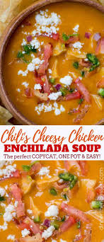 Thank you for the easy to follow. Chili S Chicken Enchilada Soup Copycat Dinner Then Dessert