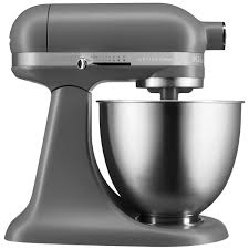 Keep in mind that all these mixers can be upgraded by buying certain attachments to go along with them. Kitchenaid Stand Mixer Mini Matt Grey 5ksm3311xafg Costco Australia