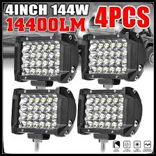 Shop outdoor spotlights & flood lights at lumens.com. Buy 4 Pcs 144w Led Light Bar Spot Tractor Light Work Light For Atv Suv Off Road Car Truck Led Light At Affordable Prices Price 37 Usd Free Shipping Real Reviews With