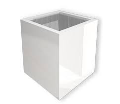 4.3 out of 5 stars with 7 ratings. Glossy Outdoor Fiberglass Square Black Planter W40 H40 L40 Cm 64 Ltrs Cap From 206 99 Getpotted Com