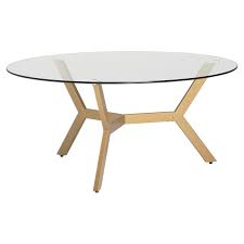 5 out of 5 stars. Studio Designs Home Archtech Mid Century 3 Leg Round Metal Coffee Table In Gold 71039