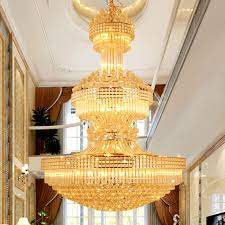 Wholesale Price Free Shipping Indoor Lighting Led Modern Crystal Chandeliers Gold Chandelie Gold Chandelier Light Modern Crystal Chandelier Chandelier Decor